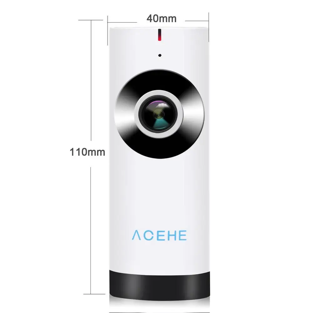 ACEHE Беспроводной Детский фотоаппарат панорамный мини видеоняня с камерой 720P