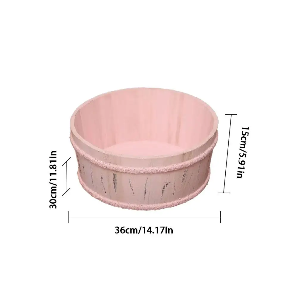 Реквизит для фотосъемки новорожденных детей Маленькая деревянная детская