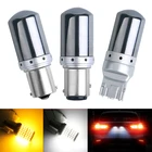 1x суперяркие внутренние светодиодные фонари 144 * 3014-SMD Canbus без ошибок для автоматических тормозных ламп Лампа стоп-сигнала 1156 BA15S BAU15S PY21W 1157 BAY15D P21  5w T20 7443 7440 W21  5w Диод