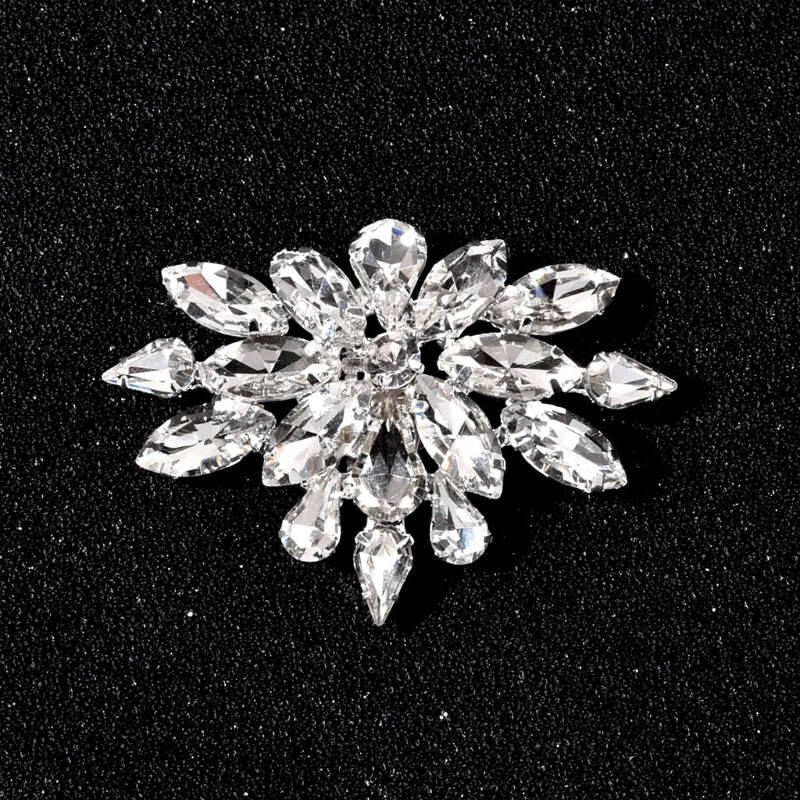 

Crystal Wedding Bridal Crystal Vintage Shoe Clips 1 Pair Buckle Accessories