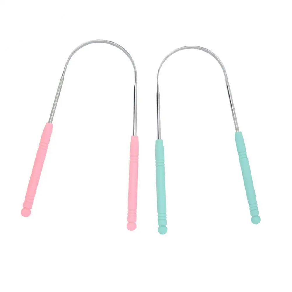 

Tongue Cleaner Tongue Cleaning Device Remove Bad Breath Tongue Tongue Scraper Brush Care Tool Coating R2C7