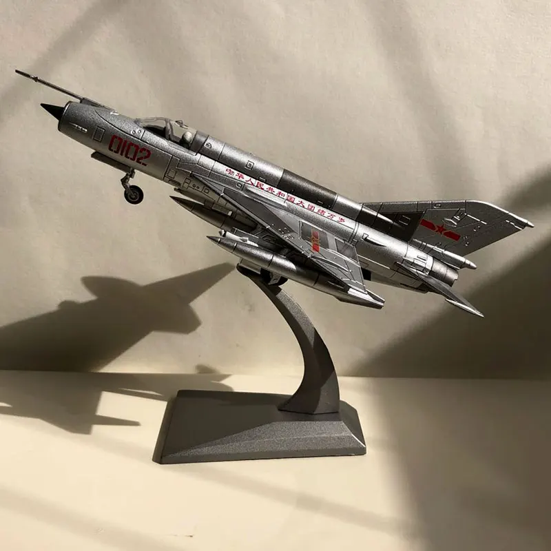 China MIG21 AMER 1/72 масштаб военная модель игрушки PAF F-16 Block52 F16 истребитель литой металлический самолет модель игрушки для подарка/коллекции/украшения - Цвет: China MIG21