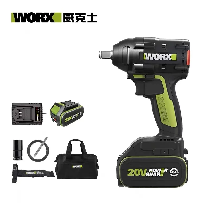 Ударный гайковерт WORX WU279 портативный бесщеточный перезаряжаемый с литиевой