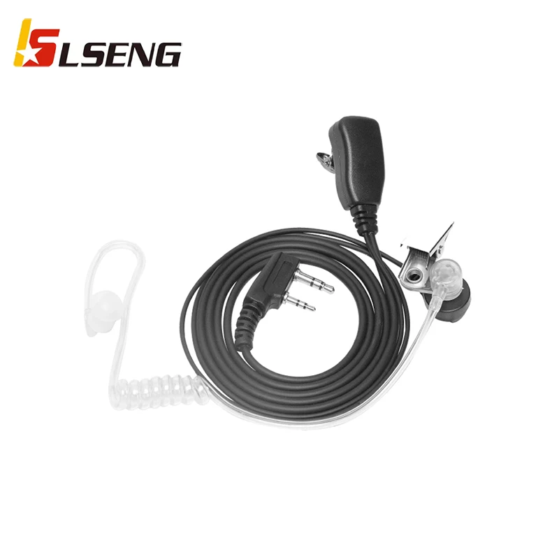 

Наушники Walkie Talkie с микрофоном (в комплект входят наушники и наушники) 2-контактная Акустическая трубка Гарнитура Vox для RETEVIS H-777 Baofeng UV-5R