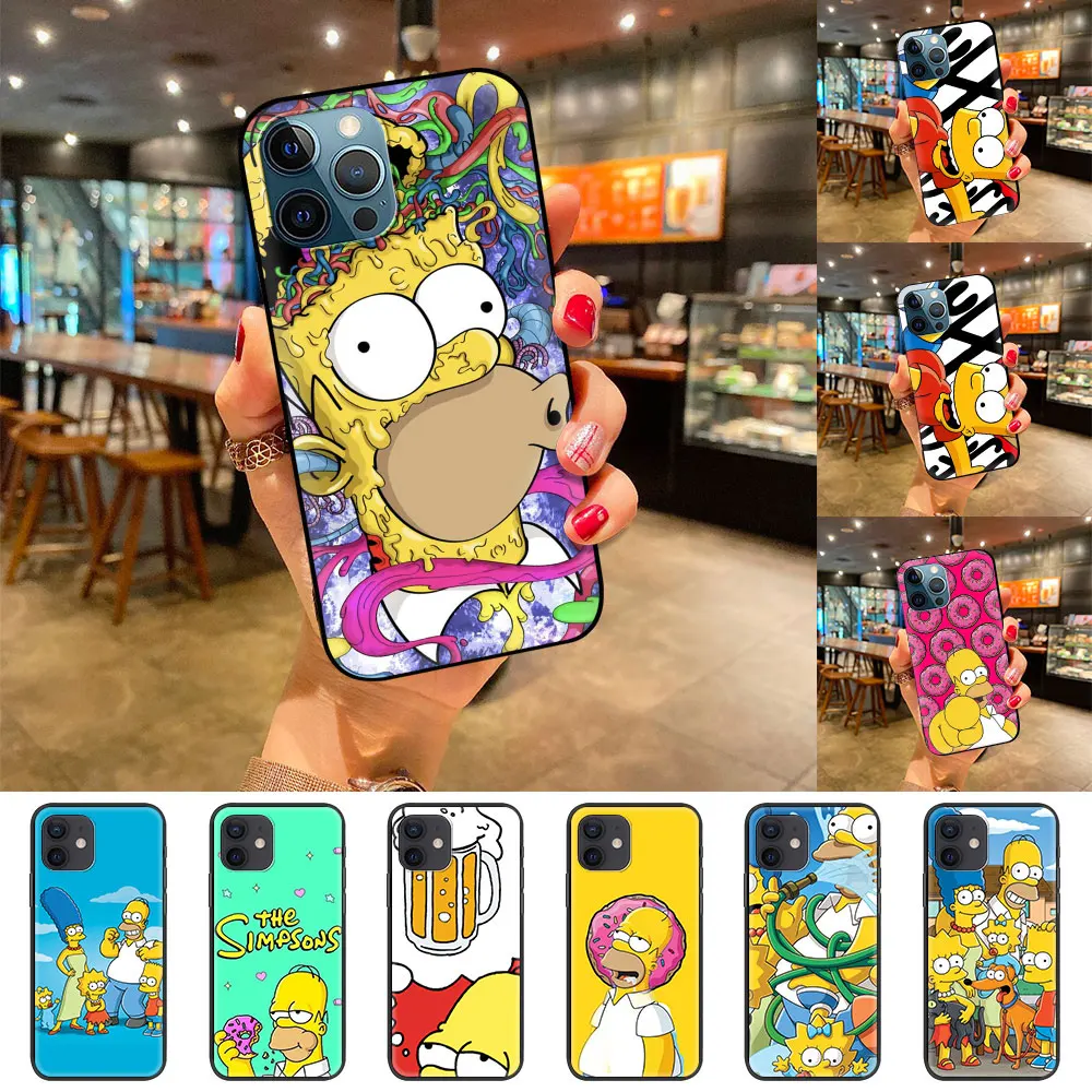 

Hot Sale Matte Coque For Apple iPhone 11 Pro 12 Mini XS Max XR X 7 8 Plus 6 6S SE 2020 Soft Case Phone Shells Simm Fashion Psons