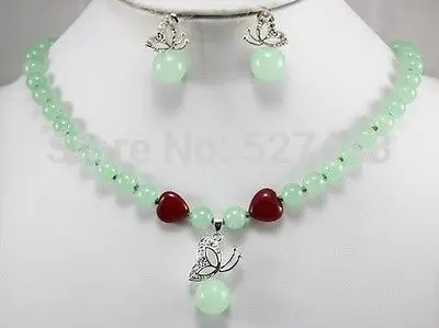 Горячая продажа Новинка оптовая JWEW6553 красивое ювелирное изделие с зеленым