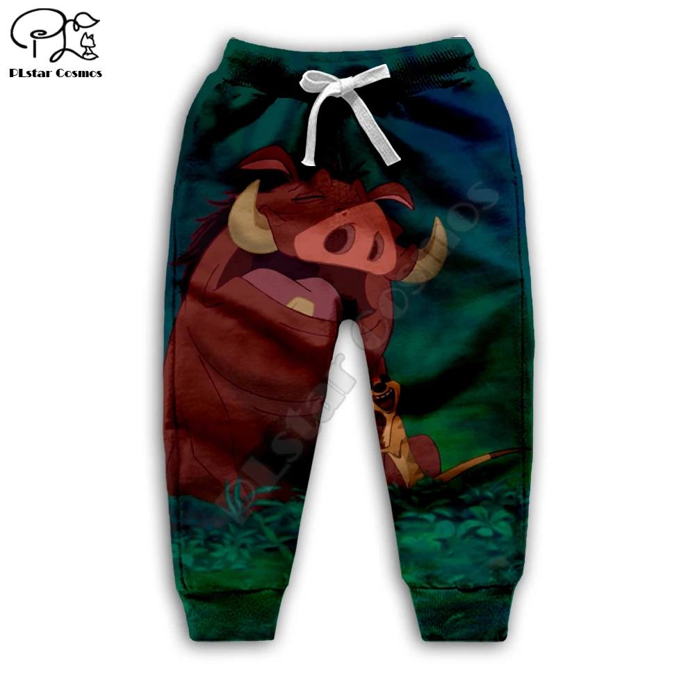 Худи с 3d принтом льва короля Симба свитшот для мальчиков и девочек спортивный