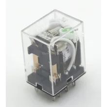 HH52PL DC 12V электромагнитное реле со светодиодным индикатором HH52P MY2