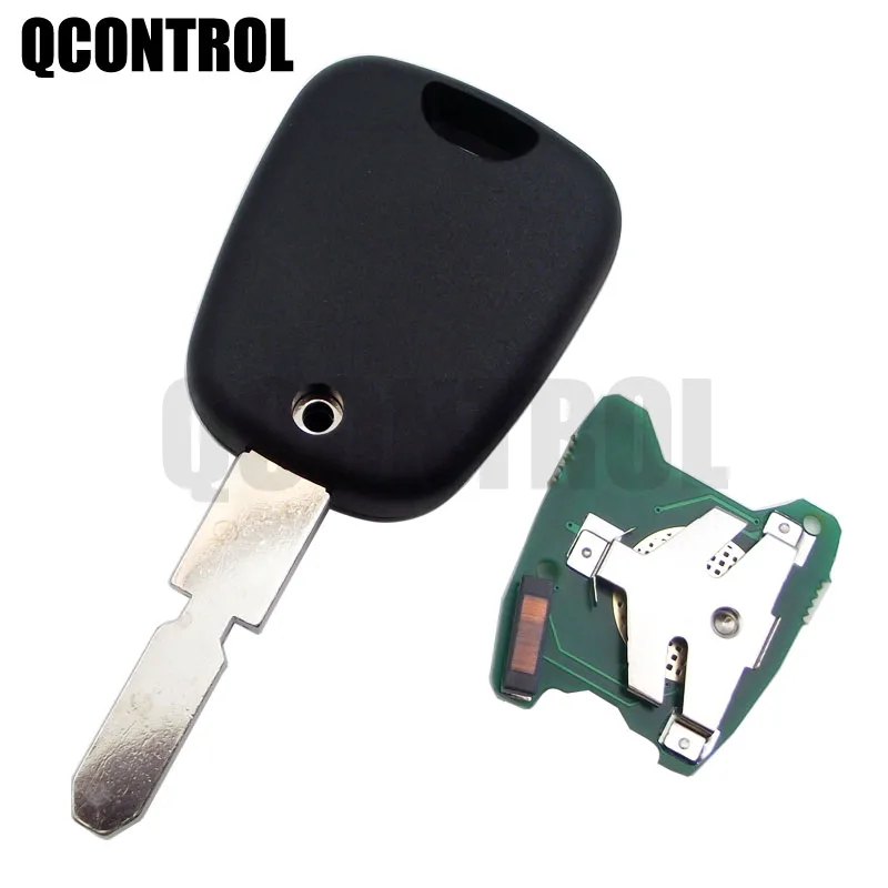 QCONTROL Автомобильный Дистанционный Ключ DIY для PEUGEOT 406 407 408 Полный ключ NE78 blade|Ключ от