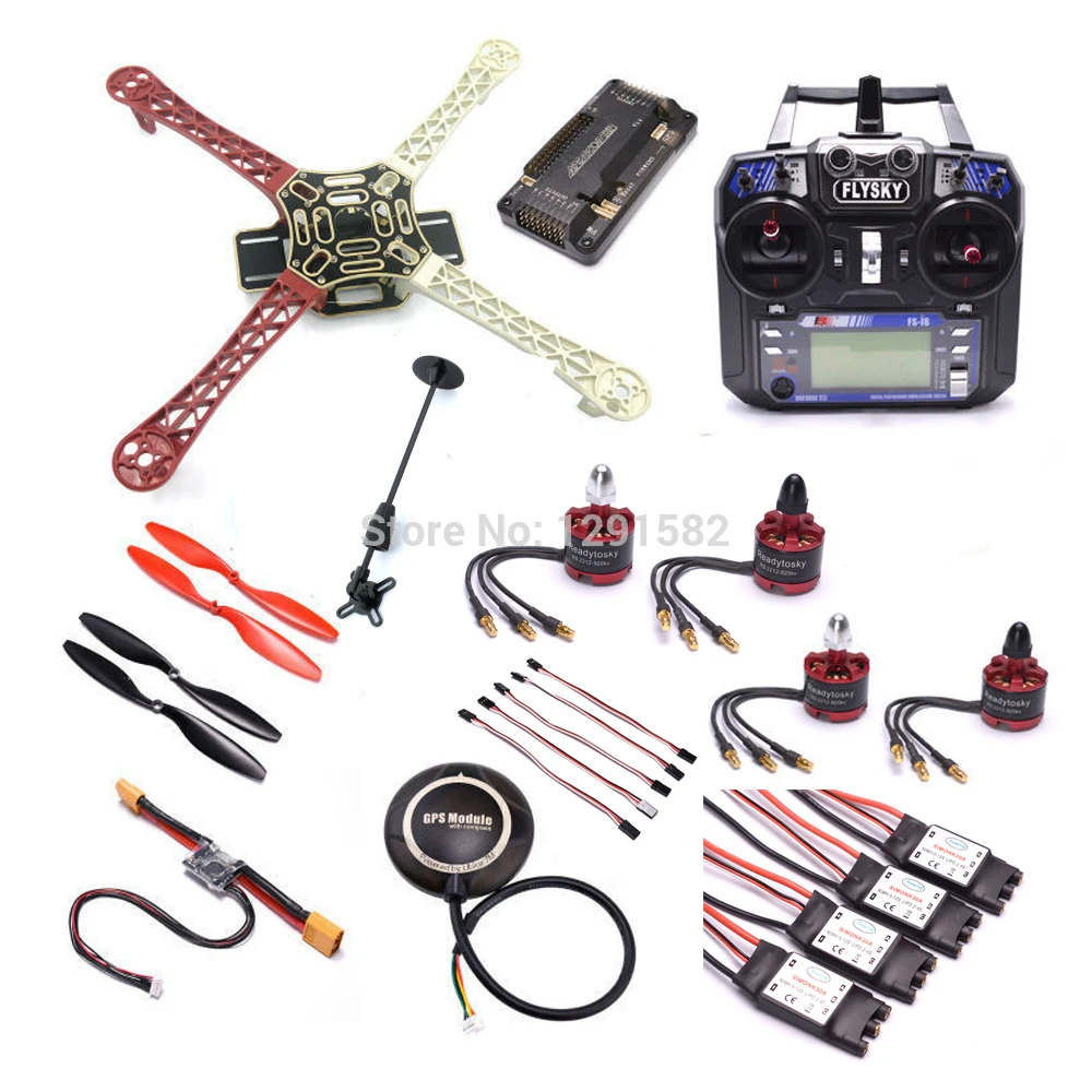 F450 фоторамка APM 2 6 боковой контактный контроллер 7M GPS 2212 920kv двигатель 30A ESC 1045 Propeller