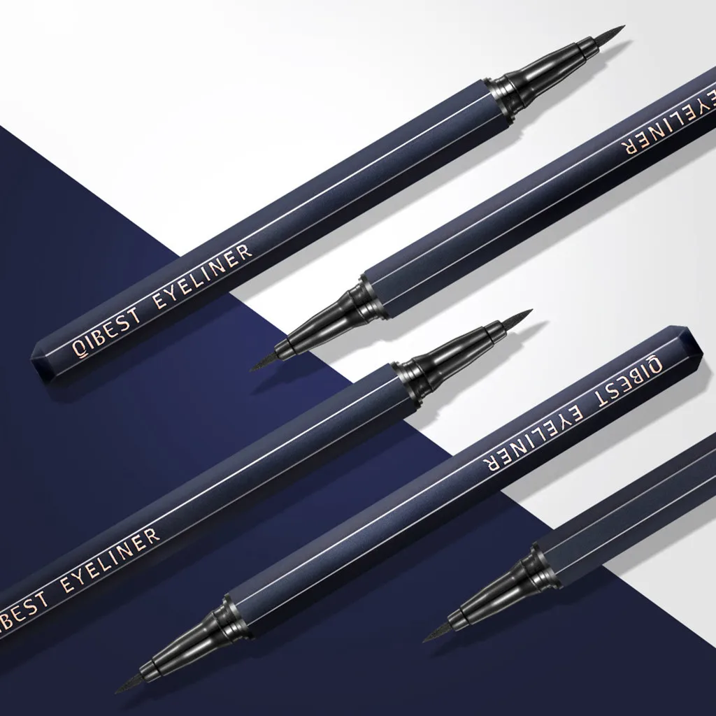 Подводка карандаш с леопардовым принтом водостойкая не черная быстросохнущая