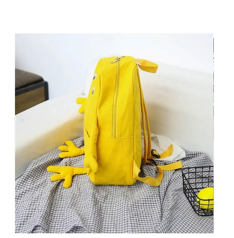 Милый рюкзак школьная сумка для школьников Женская забавная универсальная через