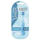Women's razor Gillette Venus + Replaceable cartridge 1 pc.,razor venus, blue razor, smooth and clean, original, close  clean, g