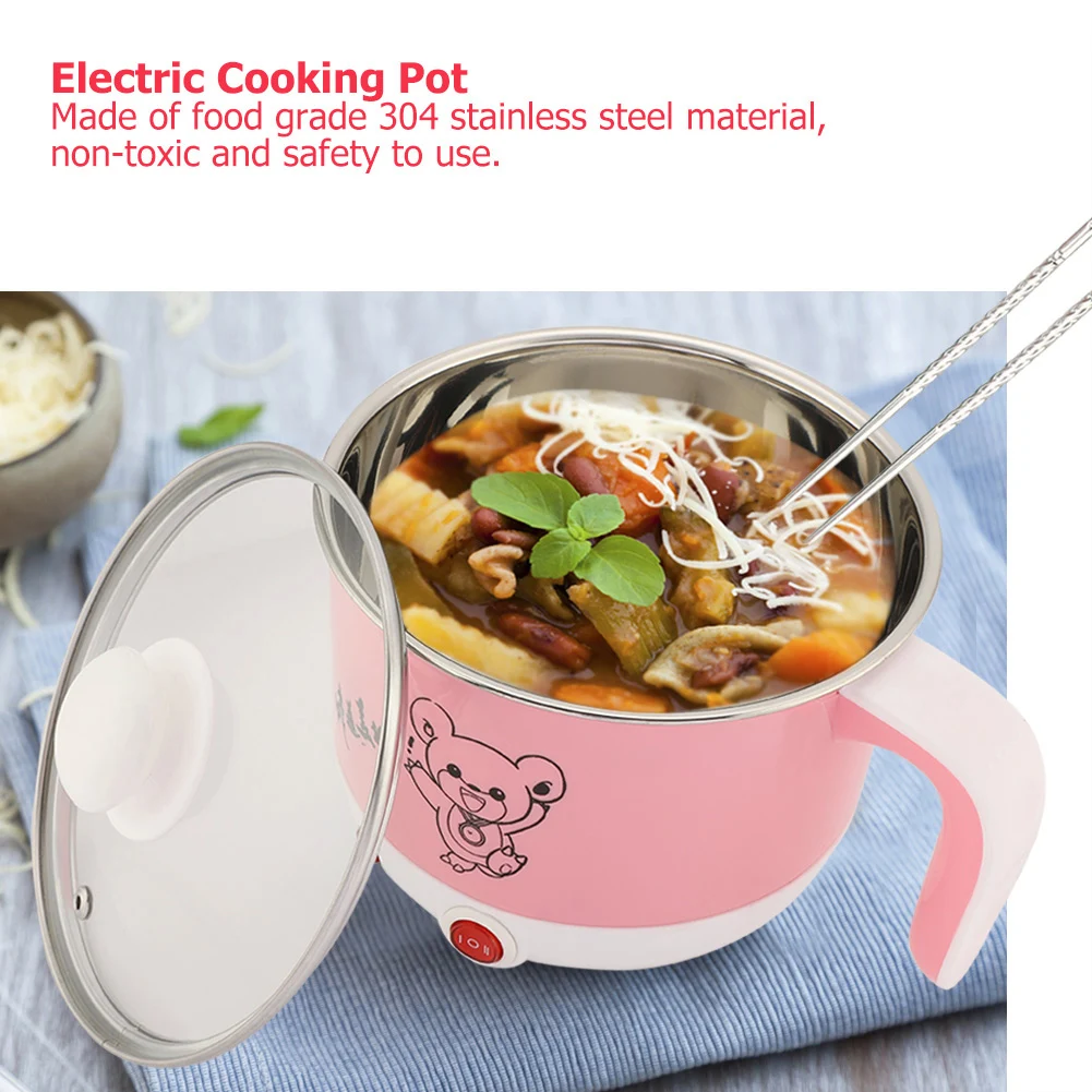 

1.8L Mini Stainless Steel Mini Multifunction Cooking Machine Single Layer Available Hot Pot Multi Electric Rice Cooker