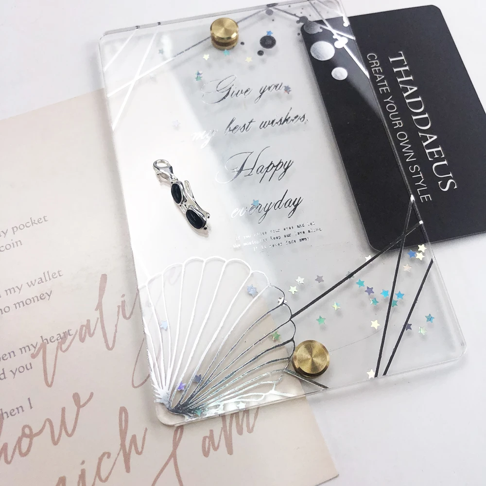 Мужская и женская подвеска с очками из стерлингового серебра 925 пробы новинка