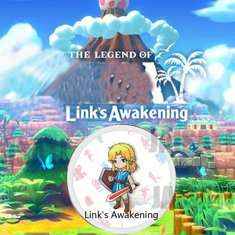 1 pcs Link Awakening Игровая NFC карта для Spla toon 2 Kirby Star Allies Super Odyssey Zelda Breathe of The Wild botw Mario Kart 8 Deluxe - Цвет: 1 pcs Link Awakening