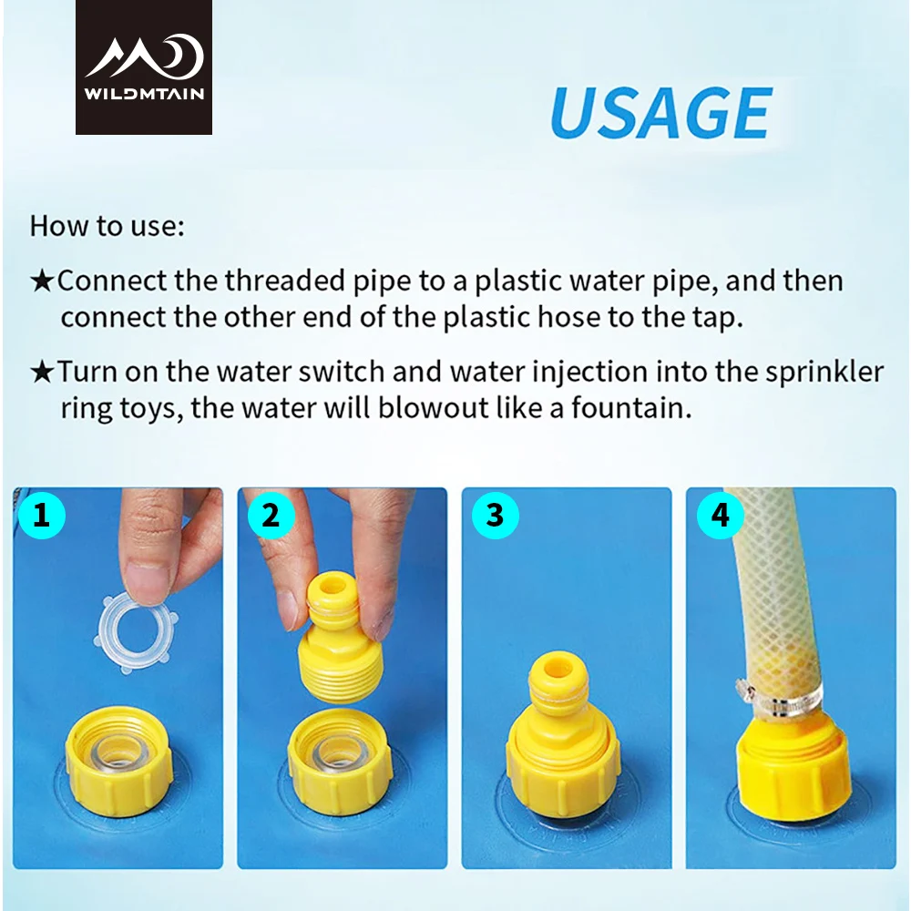 Надувной водяной коврик из ПВХ 170 см для пляжа и газона|Бассейн аксессуары| |