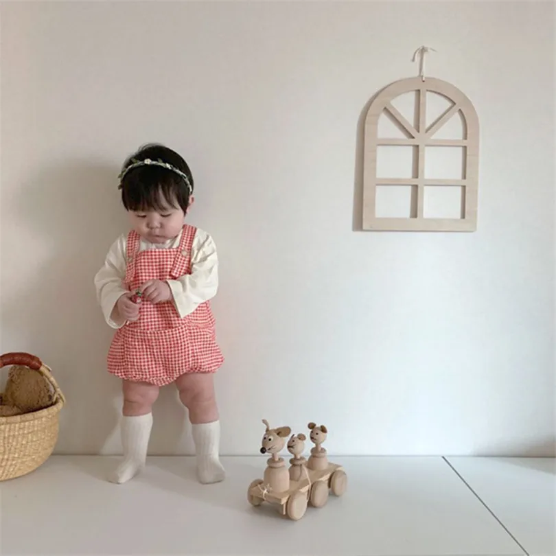 

Baby Jumpsuits Newborn Baby Clothes Set Plaid Denin Baby Romper Overalls Infant Baby Girls Boys Romper Clothes Toddler Romper