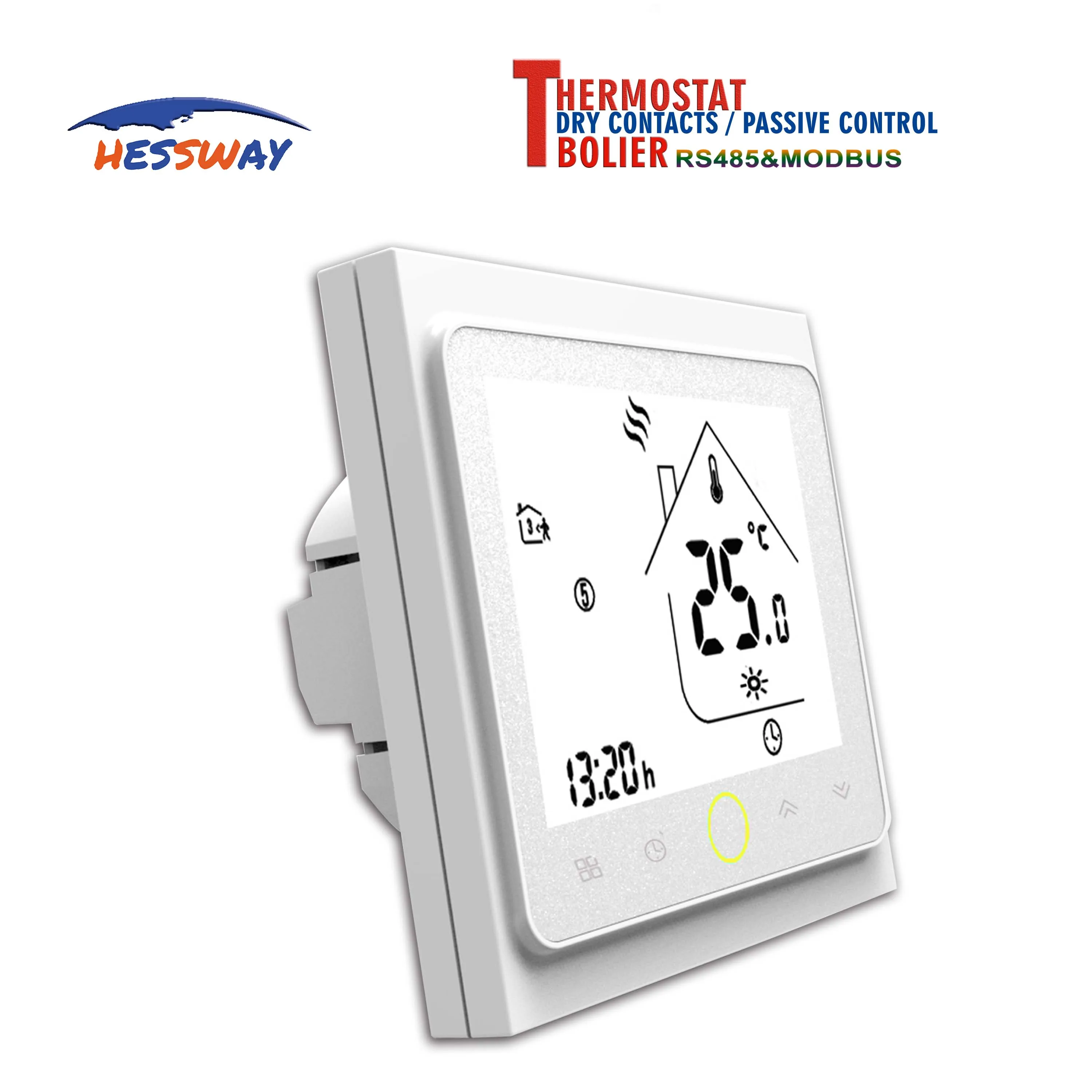 HESSWAY газовый котел modbus термостат rtu для комнатной системы центрального