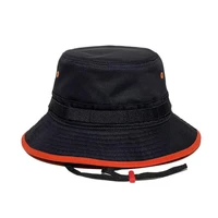 2021 new molle bucket hat designed color contrasted mens ladies fisherman caps hiking fishing hunting spring summer cotton hat