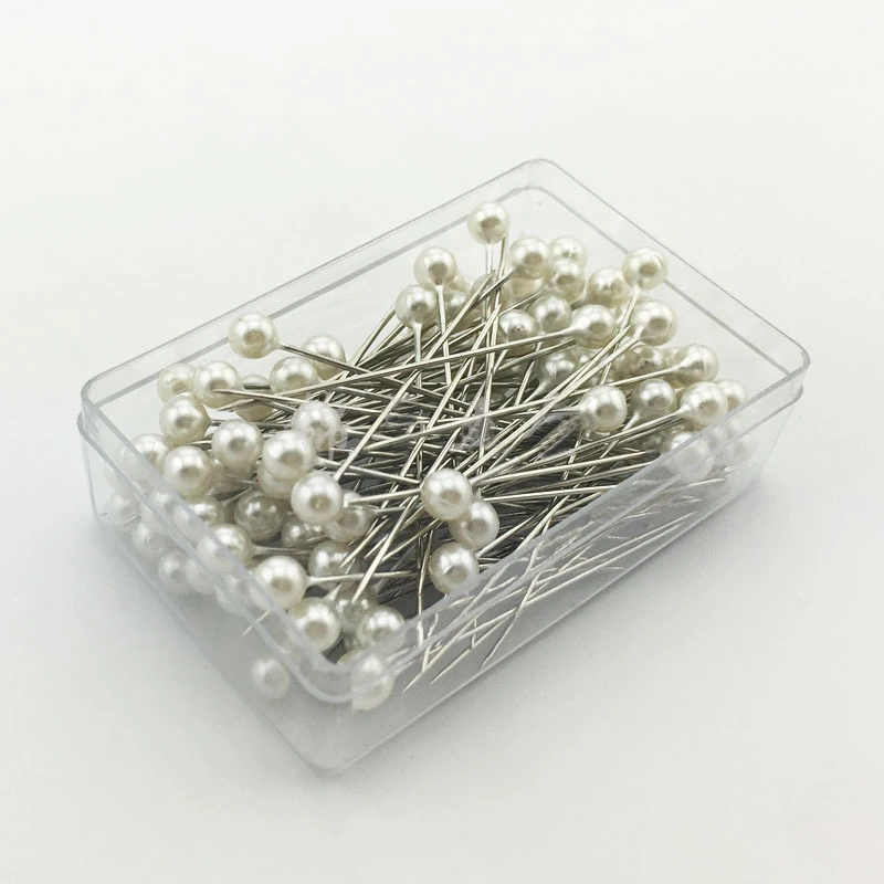 100 ⑤ кор. игла для позиционирования одежды DIY Ручная фиксированная цвет жемчужный