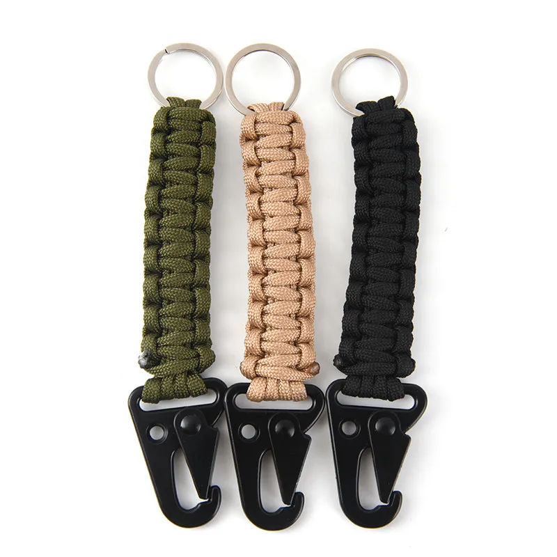 Набор для выживания на природе 1 шт. парашютный шнур брелок военный аварийный
