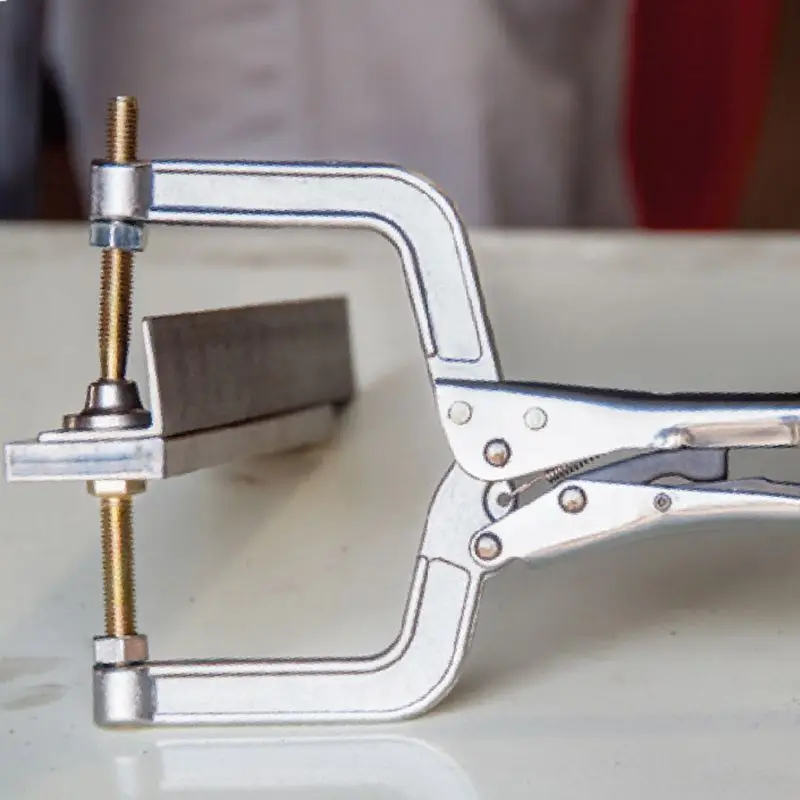 

C type Vigorously Plier PG634G 90 Angle Joining Tool Welder Clamp Vise Adjustable Handle Tool G8TB