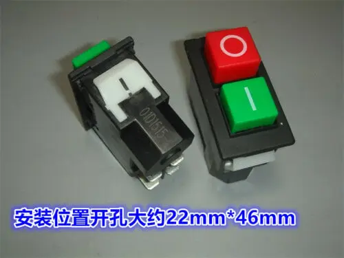 Сменный выключатель вкл./выкл. 4PIN KJD17 220 в 250 В для настольных пил, сверл Mag, двигатели