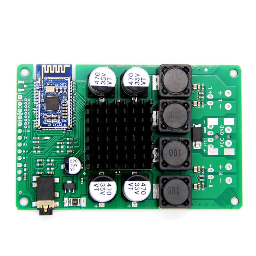 Плата усилителя звука Taidacent Bk3266 с поддержкой Bluetooth 5 0 2*100 Вт|Операционные