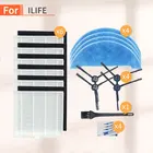 Аксессуары для робота-пылесоса chuwi ilife V8s, Запасные детали HEPA фильтр, боковая щетка Mop, тряпка, крючок для волос, волшебная палочка