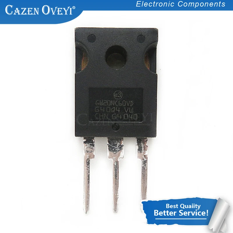 2 шт. / Лот GW20NC60VD STGW20NC60VD 20A 600V TO-247 в наличии | Электронные компоненты и