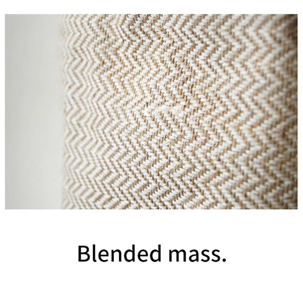 

Cotton and Linen Woven Portable Storage Basket with Handle Hanging Pocket Small Bag Sundry Key Storage Box Cosmetic Storage Bag