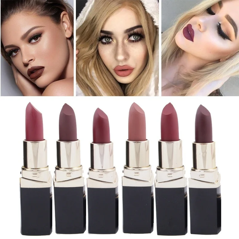 Новинка 2019 набор матовых косметических помад водостойкий стойкий пигмент