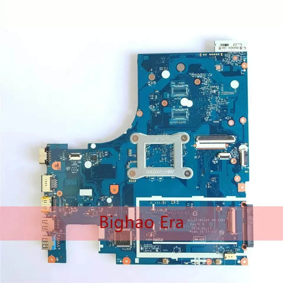 

ACLU5/ACLU6 NM-A281 For Lenovo G50-45 Laptop Motherboard NM-A281 with A8-6410 CPU mainboard 100% fully Tested work