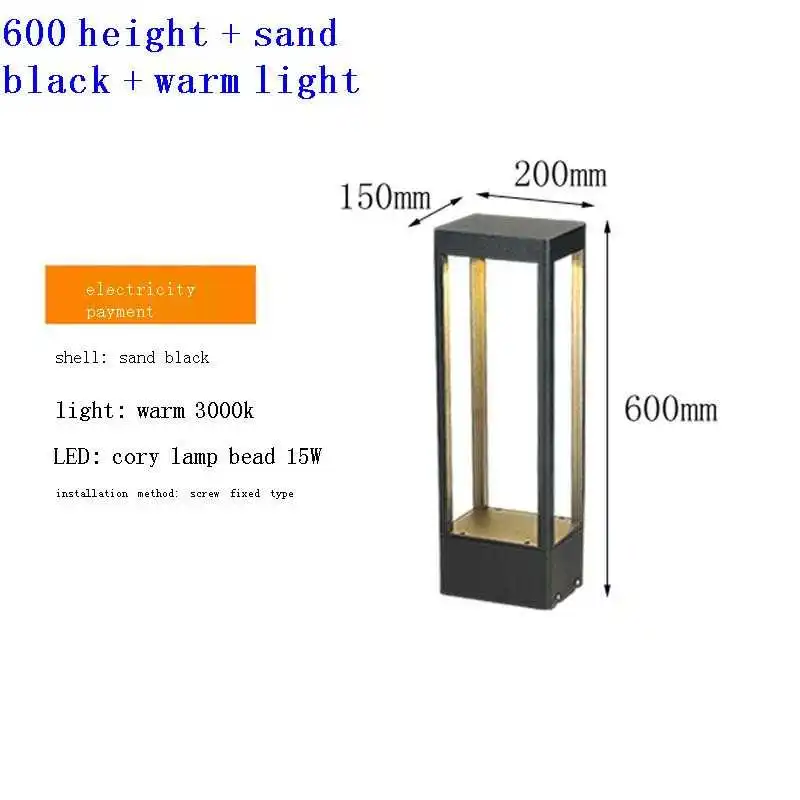 

Lampe Exterieur Lamp Para Terraza y Lampy Ogrodowe Luce Tuinverlichting Decoracion Jardin Exterior LED Outdoor Garden Light