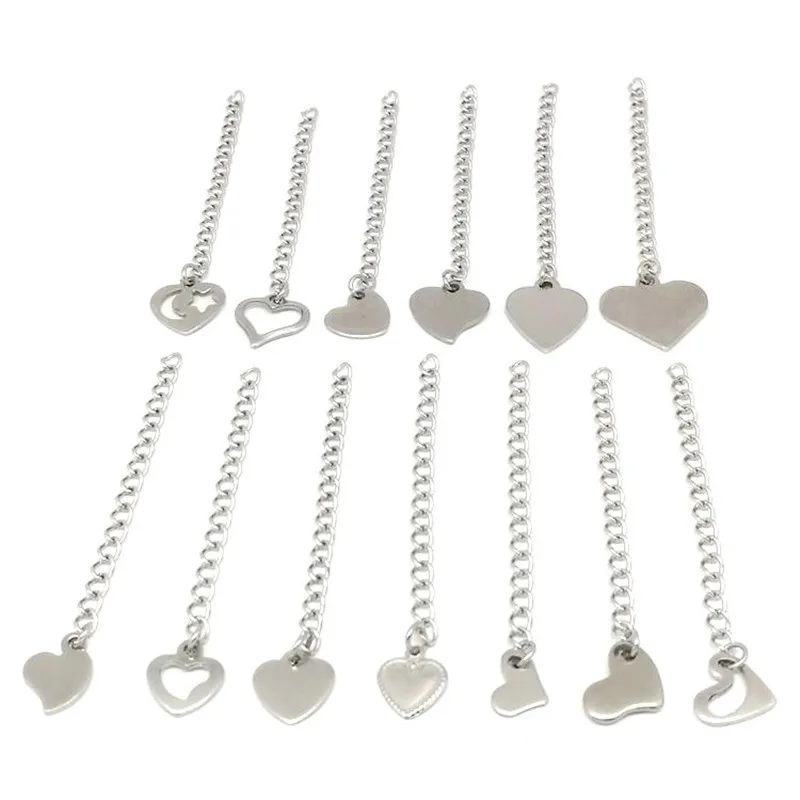 Цепочка-коннектор из нержавеющей стали 5 см 100 шт. | Украшения и аксессуары