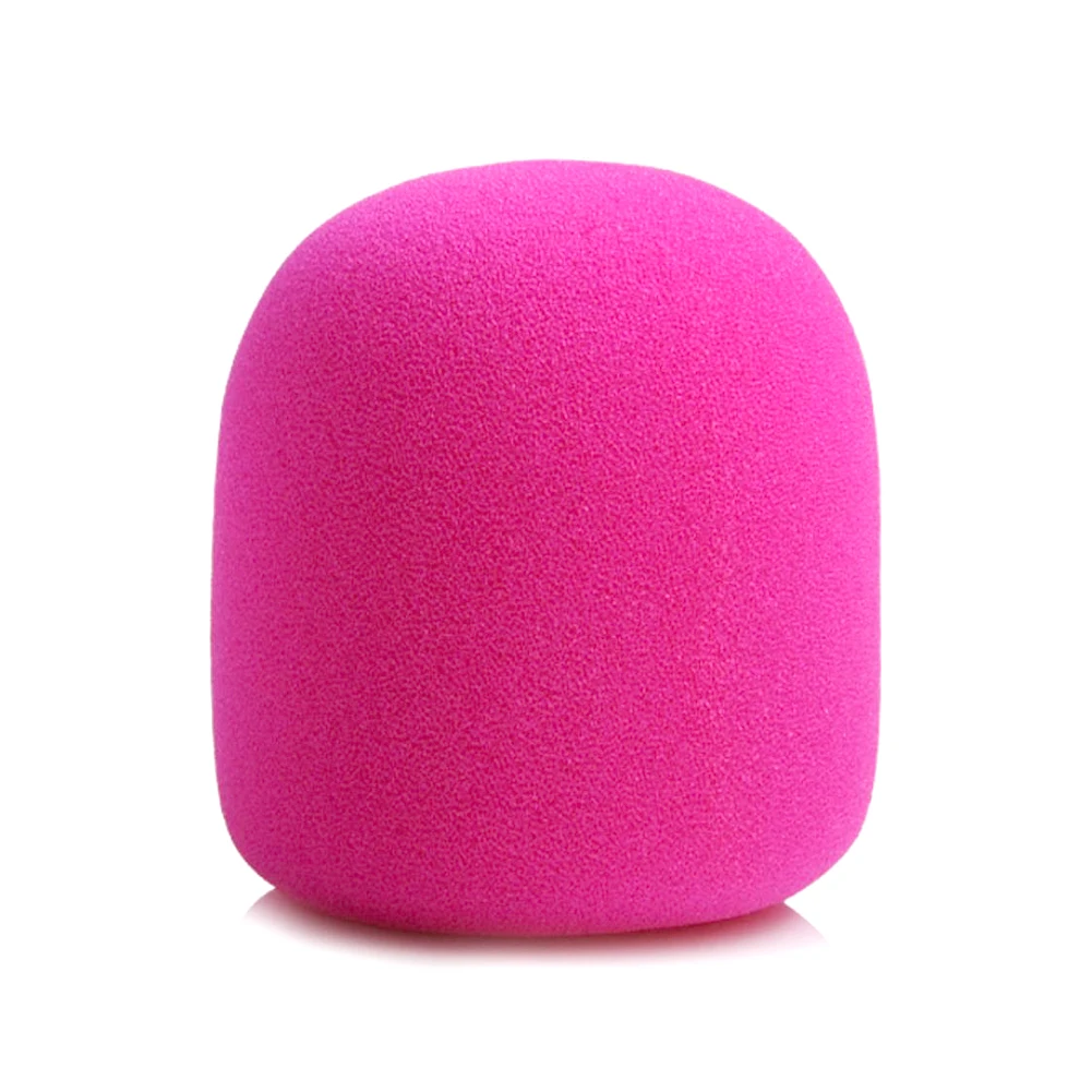 

10pcs Mixed colors Handheld Stage Microphone Windscreen Foam Mic Cover Karaoke Black / Green / Red / Blue / Yellow / Orange