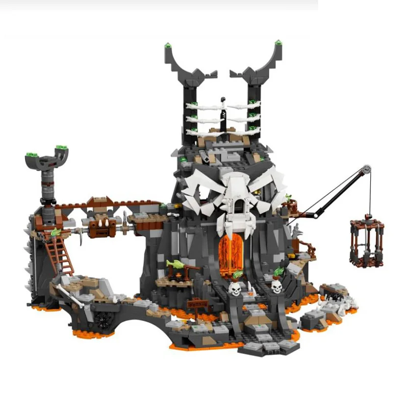 

In stock Skull Dragon Sorcerer Dungeon Hero Jay Kai Naya Mini Figure of Man Building Blocks Bricks Compatible 71721 71722
