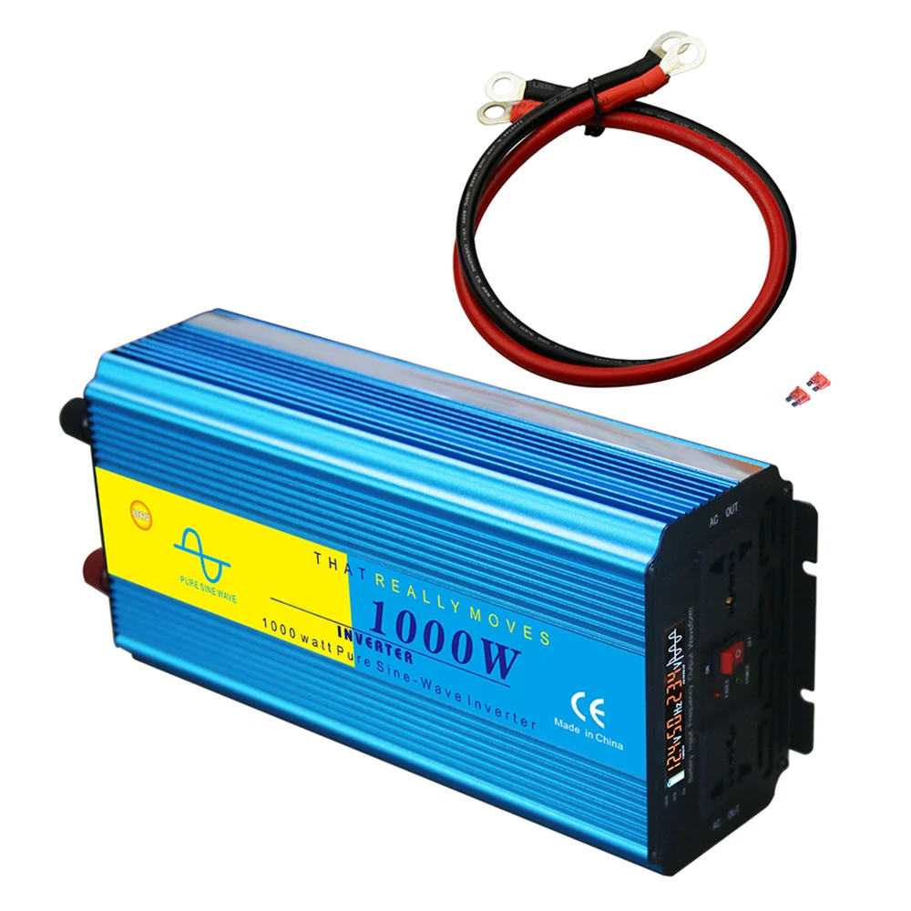 Инвертор автомобильный преобразователь мощности универсальный чистой