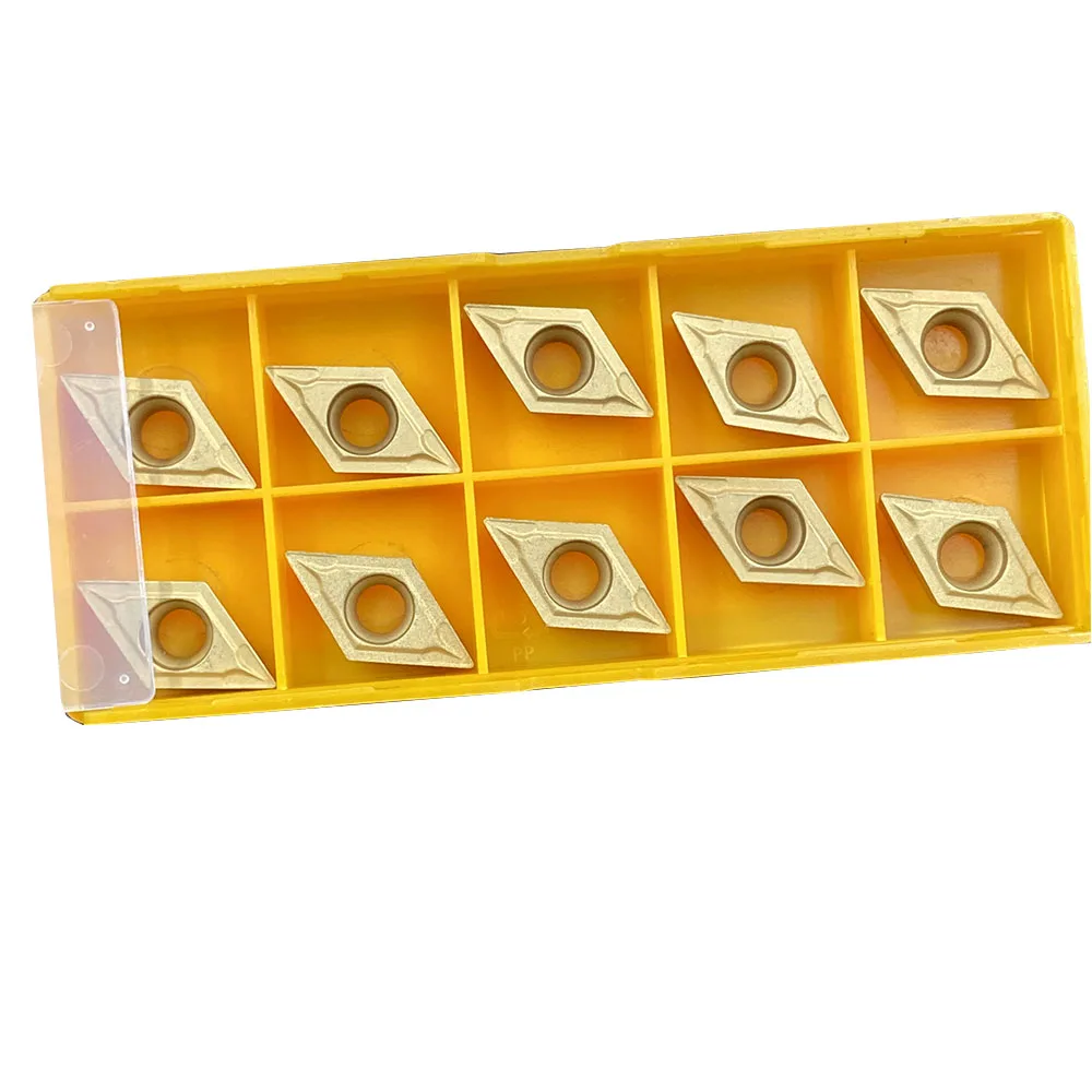 

DCMT32.51 DCMT32.52 DCMT11T304 DCMT11T308 Carbide Turning Inserts for Steel and Stainless Iron Lathe Carbide Inserts