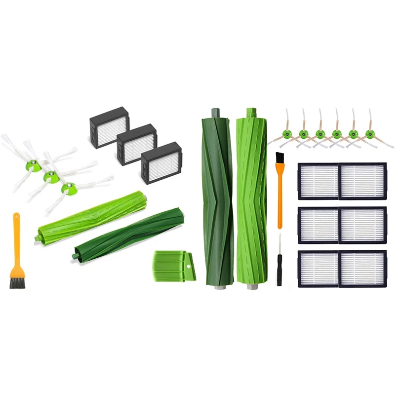 Горячее предложение! Распродажа! 10x Hepa фильтр боковая щетка щеточный валик для