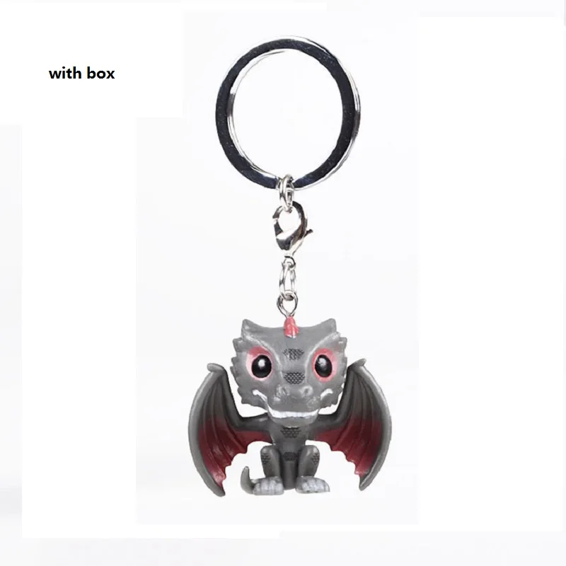 Брелок Карманный Игра престолов дракон экшн фигурка Коллекционная модель