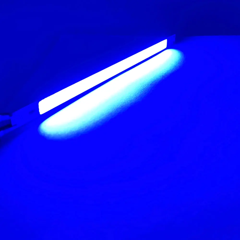 10 шт./лот Вт синяя красная теплая белая холодная DC 12 В 14 в COB полоса светодиодная