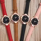 Женские наручные часы, часы с кожаным ремешком, роскошный дизайн, розовые, красные, коричневые, минималистичные, модные, ультратонкие часы