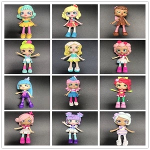Miniature Shopping Fruit Dolls Action Figures for Family Kids Christmas Gift Playing Shops dolls Toys