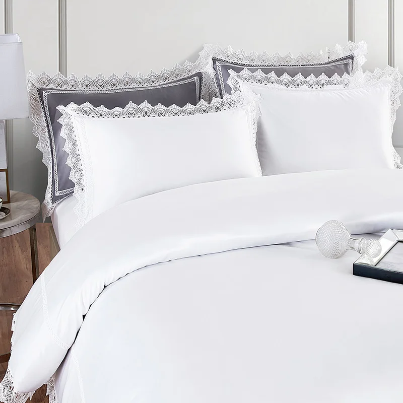 Роскошный 600TC Египетский хлопок Европейский цветочный принт комплекты