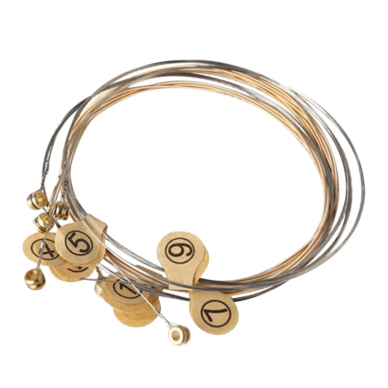 

Guitar Strings 7Pcs Classical Guitar String Set Strings 7-String Laya Strings for Acoustic Folk Guitar Classic Guitar