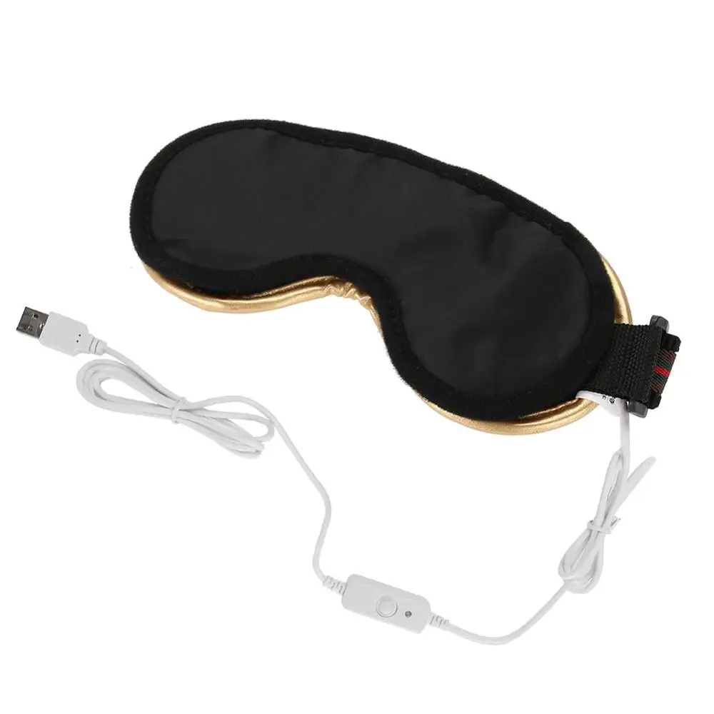 

USB heating Electric Eye Mask Relax Far Infrared Ray Magnetic Therapy & Heating Herbal Aromas Relieving Dark Circle Eye Massager