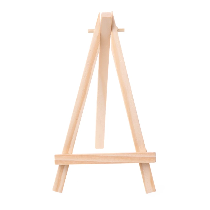 Mini Wooden Tripod Easel Display Painting Stand Card Canvas Holder Wedding Party | Канцтовары для офиса и дома