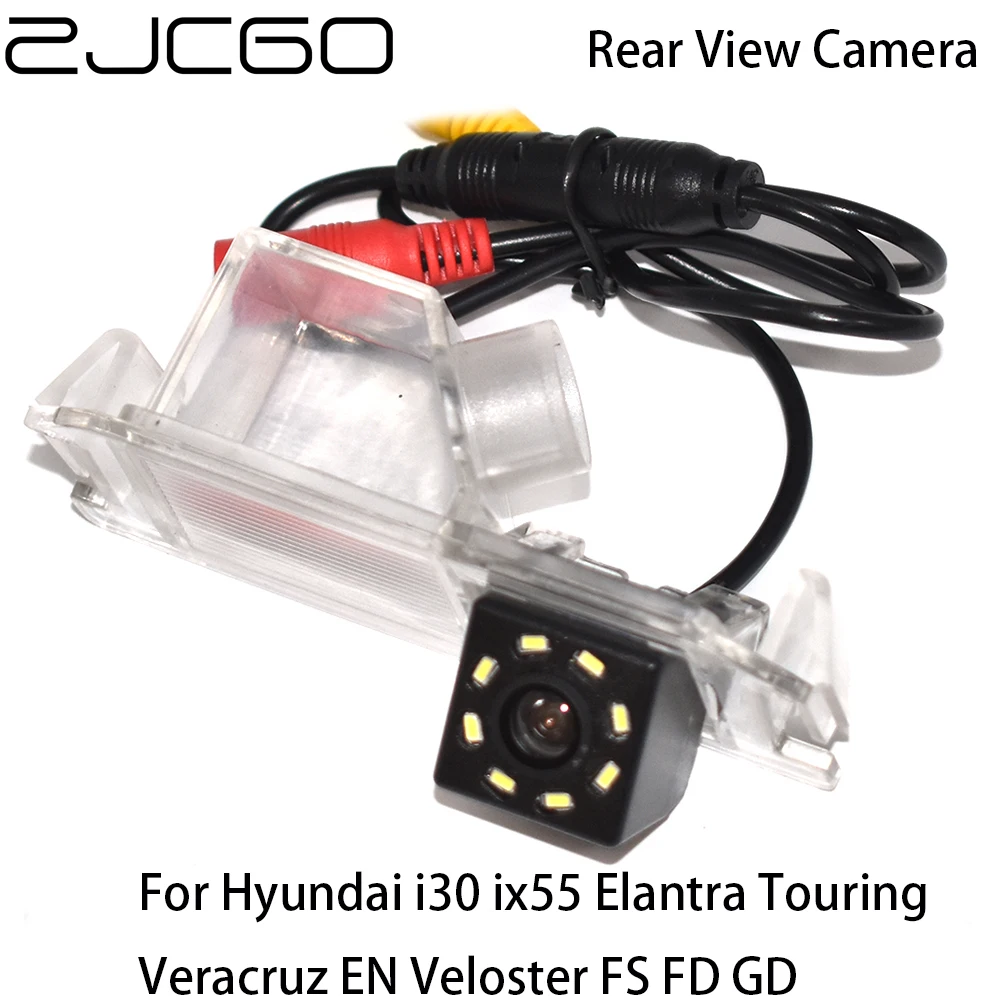 ZJCGO HD CCD Car Rear View Reverse Back Up Parking Camera for Hyundai i30 ix55 Elantra Touring Veracruz EN Veloster FS FD GD ZJCGO HD CCD Car Rear View Reverse Back Up Parking Camera for Hyundai i30 ix55 Elantra Touring Veracruz EN Veloster FS FD GD